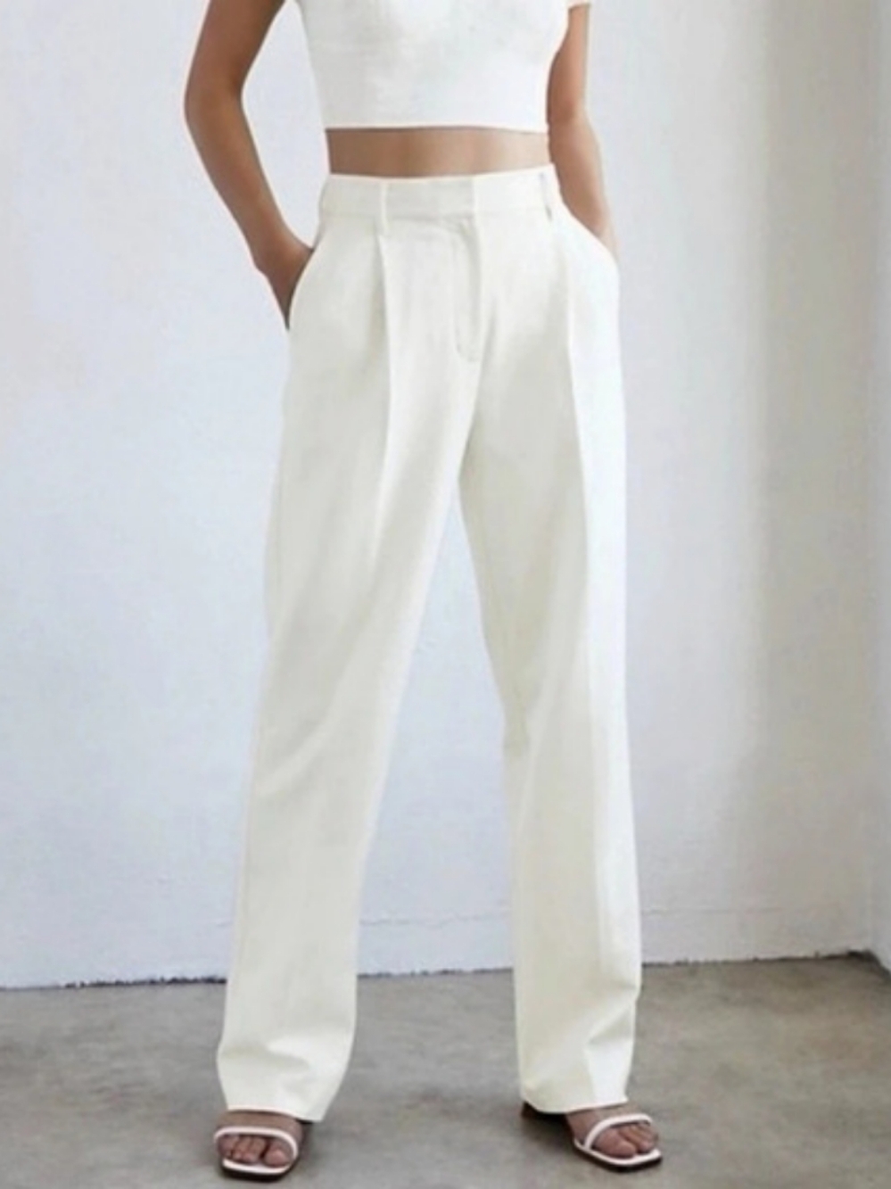 Wilfred The Effortless Pant White Pants Aritzia